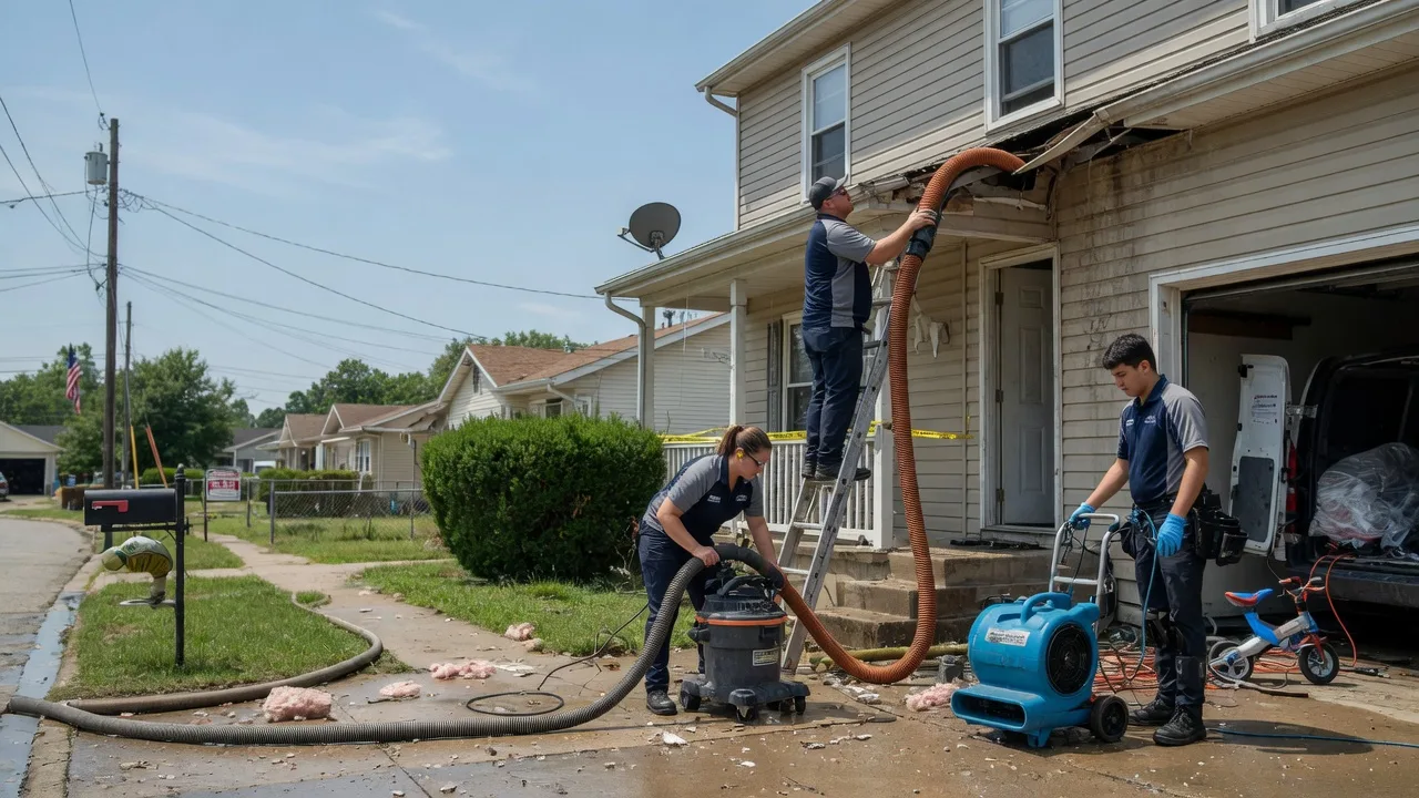 Water Damage Restoration in Adamsville, PA near me